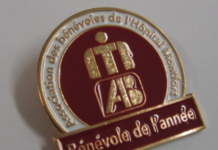 Écusson du bénévole de l'année