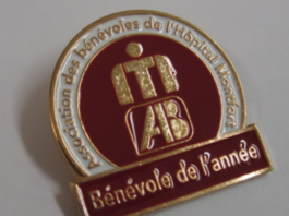 Écusson du bénévole de l'année