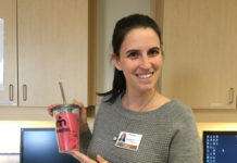 Andréanne, gagnante du prix de participation aux activités d'Agrément