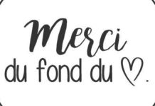 Merci du fond du coeur