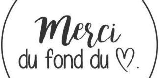 Merci du fond du coeur