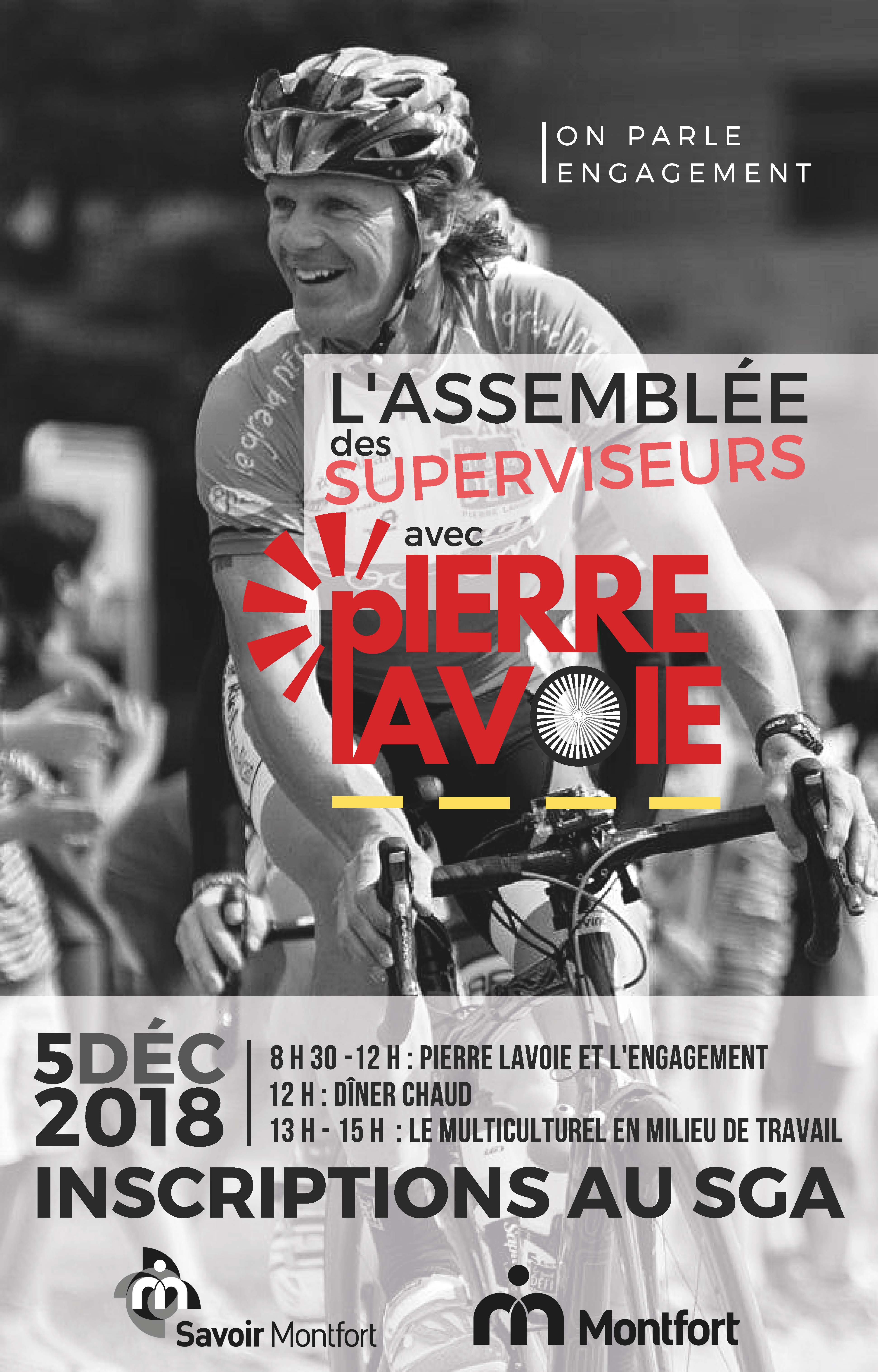 Affiche Pierre Lavoie