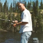 Carl Nappert à la pêche